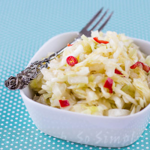 Cant Get Healthier Than This Cabbage Salad from Low-Carb, So Simple Book