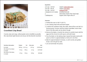 Sneak Peek of Crunchiest Crisp Bread from Easy Everyday Recipes Book